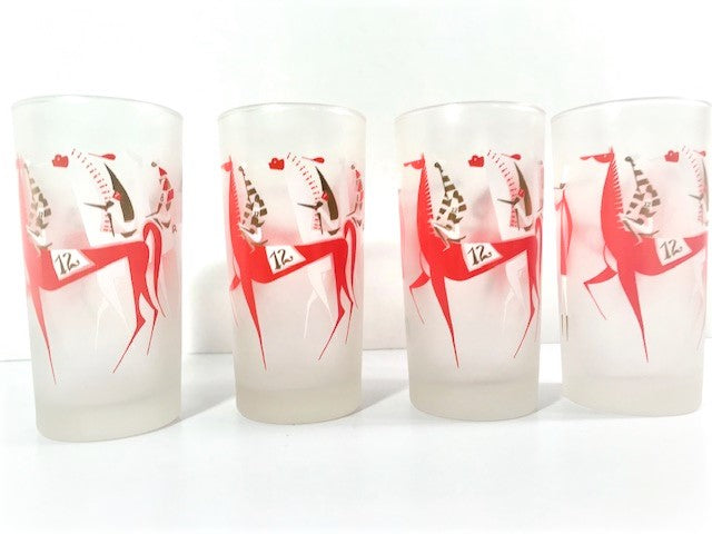 Libbey Mid Century Longchamp Highball Glasses (Set of 4)