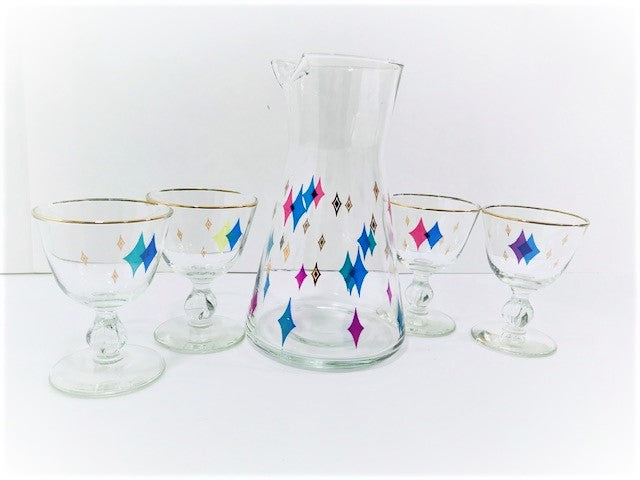 Libbey Atomic Diamond 5-Piece Set