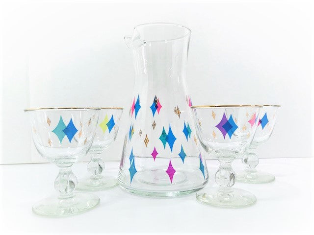 Libbey Atomic Diamond 5-Piece Set