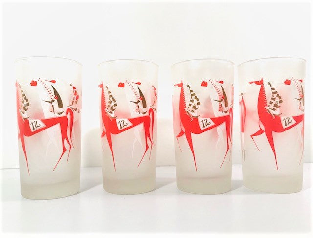 Libbey Mid Century Longchamp Highball Glasses (Set of 4)