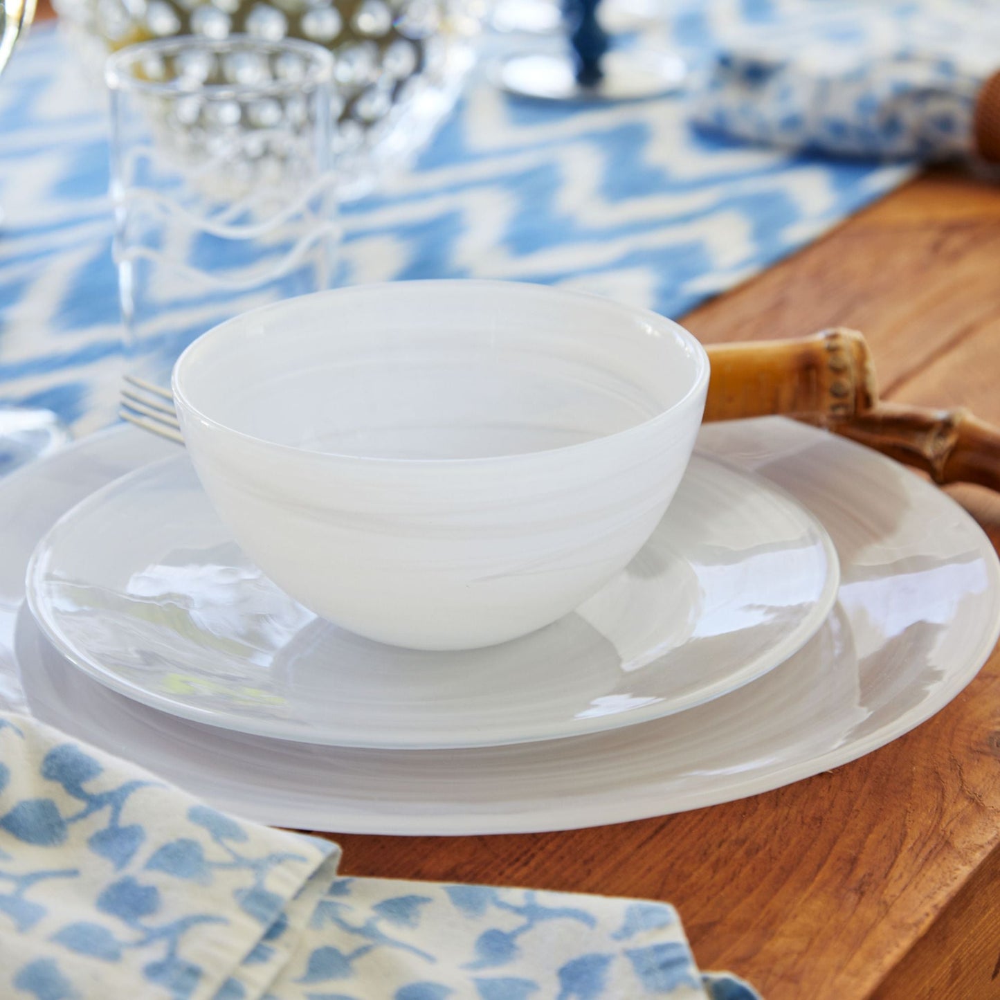 Alabaster White Bowl Set of 4